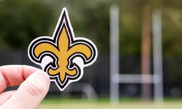 Settembre 2021 New Orleans Louisiana Emblema Una Squadra Football Americano — Foto Stock