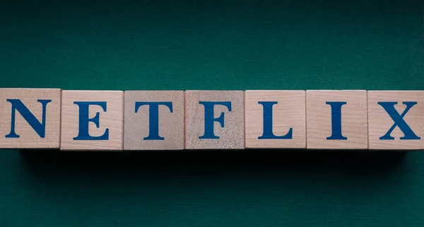 January 2022 Los Gatos California Name Netflix Company Laid Out — Stock Photo, Image