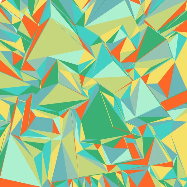 Abstraktní Pozadí Barevnými Trojúhelníky Pro Časopisy Brožury Nebo Zámek Mobilního — Stockový vektor