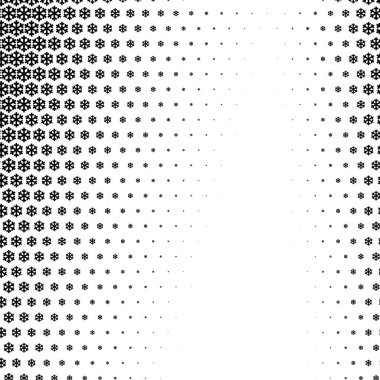 Kar taneleri gradyan Noel 'i ya da Yeni Yıl' ın soyut arkaplanını yarım ton tarzıyla özetliyor