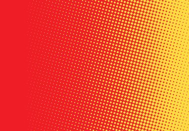 Pop sanatı noktalı yarım ton arkaplan