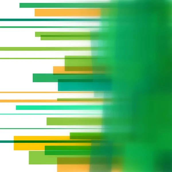 Vector Achtergrond Met Groene Lijnen Wazig Rand — Stockvector