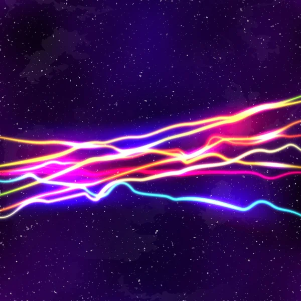 New Retro Wave Background 80S Dusty Vhs Style — стоковый вектор