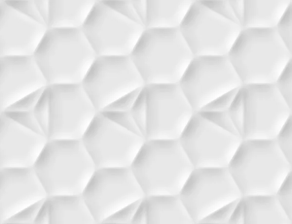 Modèle Sans Couture Avec Des Cellules Hexagonales Faites Ombres Lumières — Image vectorielle