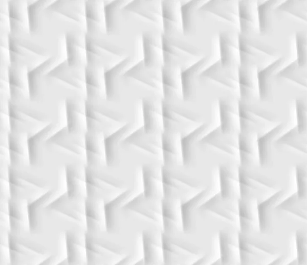 Zökkenőmentes Minta Absztrakt Vonalak Készült Árnyékok Fények Origami Stílusban Fehér — Stock Vector