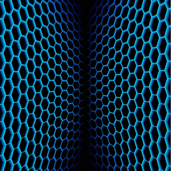 net arka plan hex hücreleri ile soyut iki taraflı