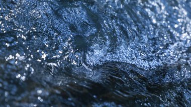 Ay ışığındaki su dokusu