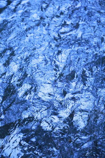 Tekstura Wody Świetle Księżyca — Zdjęcie stockowe