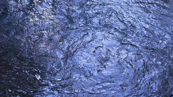 Текстура Воды Лунном Свете — стоковое фото