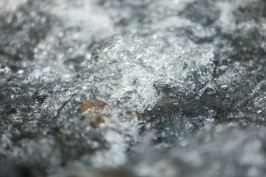 Soyut Su akışı dokusu yakın çekim