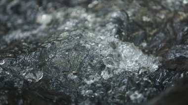 Soyut Su akışı dokusu yakın çekim