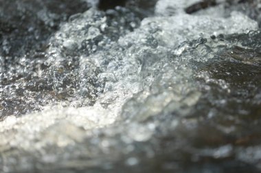 Soyut Su akışı dokusu yakın çekim