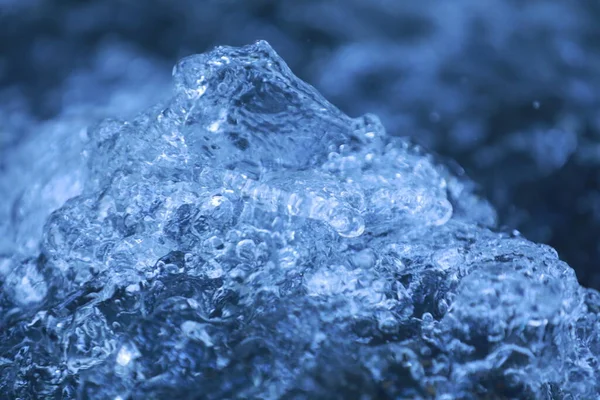 Water Slashes Moonlight — Stock Photo, Image