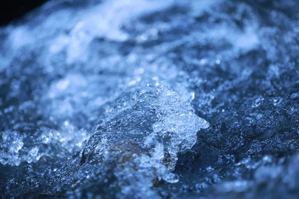 Wasserstöße Mondlicht — Stockfoto