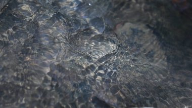 Ay ışığındaki su dokusu