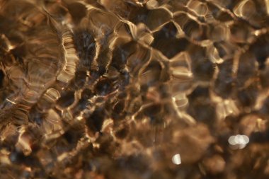 Soyut Su akışı dokusu yakın çekim