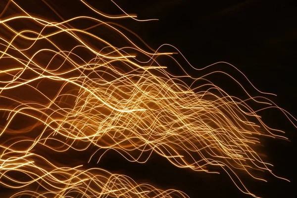 Abstract Slow Shutter Lights Background — Stock Photo, Image