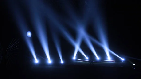 Laser Lights Stage — Stock Photo, Image