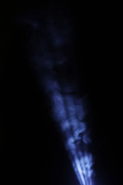 Smoke Blue Light — Stock Photo, Image