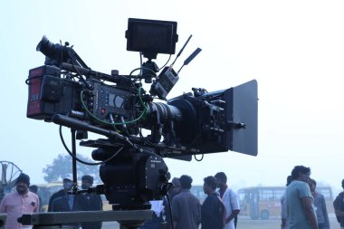 Film ekibi Kolaj Haydarabad Hindistan 'da 6 Mart 2022' de çalışıyor.