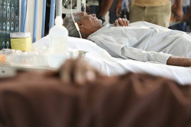 Hyderabad Devlet Hastanesindeki Hasta 6 Mart 2022