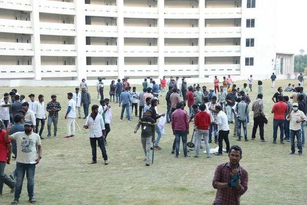 Medical Students Collage Campus 6Th March 2022 Hyderabad India — Stock Photo, Image