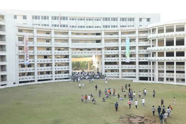 Confrontos Entre Estudantes Colagem Indiana Hyderabad Índia Março 2022 — Fotografia de Stock