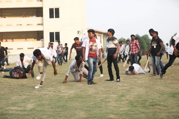 Clashes Indian Collage Students Hyderabad India 6Th March 2022 — Stock Photo, Image