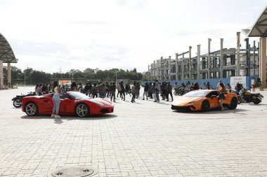 Motosiklet Sürücüleri Şov 6 Mart 2022 Hyderabad Hindistan