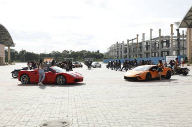 Motosiklet Sürücüleri Şov 6 Mart 2022 Hyderabad Hindistan