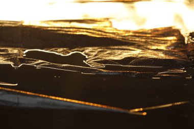 Gecenin Soyut Su Dokusu