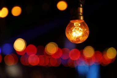 Gece eski model ampul