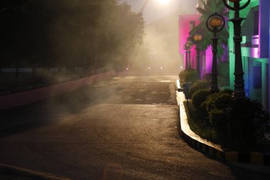 Şehir Binalarının Gece Çekimi