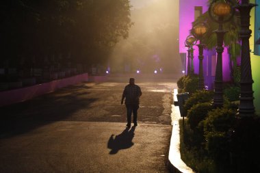 Şehir Binalarının Gece Çekimi