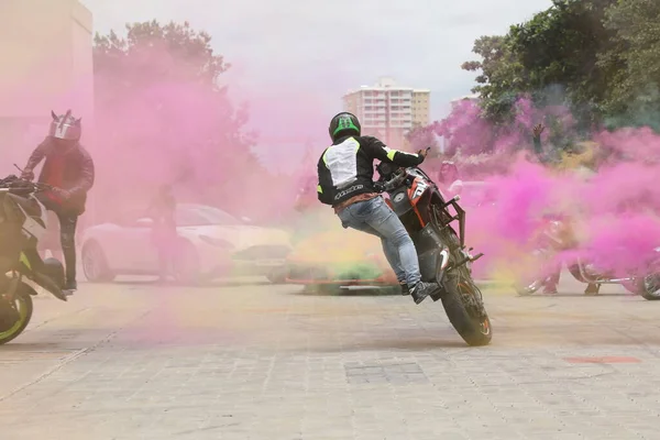 Motor Bike Riders Parade Show Marzo 2022 Hyderabad India — Foto Stock