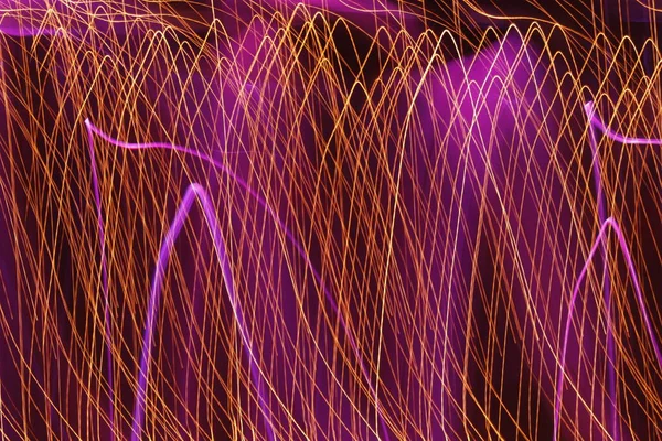 Abstract Slow Shutter Lights Background — Stock Photo, Image