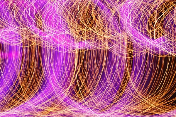 Abstract Slow Shutter Lights Background — Stock Photo, Image