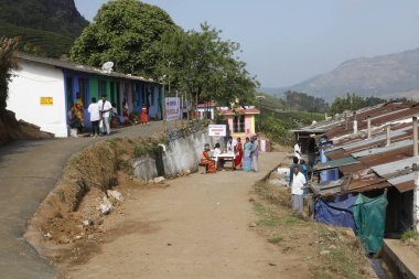 Rajamundry Andhra Pradesh, 6 Mart 2022 'de Hindistan' ın kırsal kesimindeki ücretsiz tıp kampı.