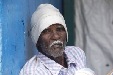 İhtiyar Hyderabad Hindistan 5 Mart 2022