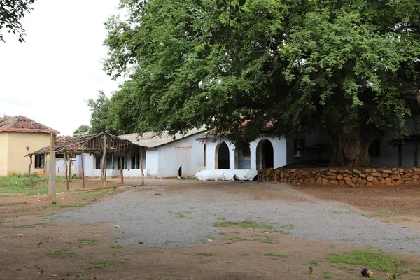 Casa Abandonada Aldeia Rural — Fotografia de Stock