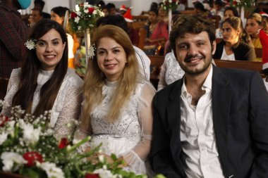 6 Mart 2022 Hyderabad Hindistan Kilisesi 'ndeki Hintliler.