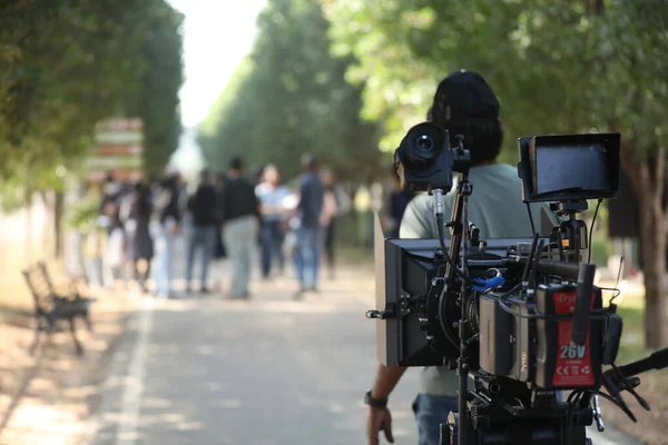 Étudiants Médecine Sur Campus Collage Mars 2022 Hyderabad Inde — Photo