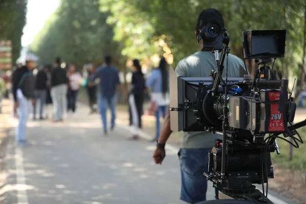 Medizinstudenten Auf Dem Collage Campus März 2022 Hyderabad Indien — Stockfoto