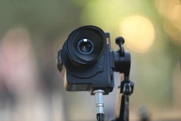 Monitor Câmera Filmagem — Fotografia de Stock