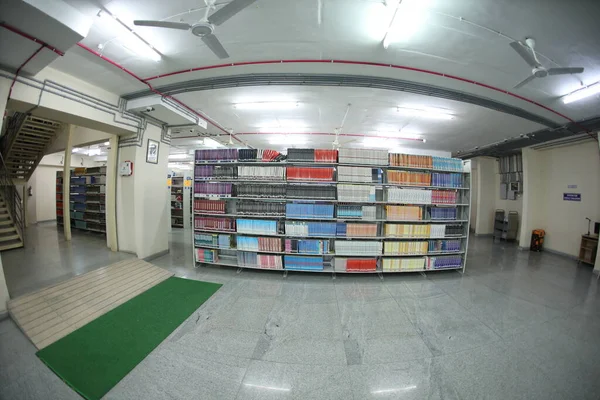 Libros Biblioteca Collage Hyderabad India Marzo 2022 —  Fotos de Stock