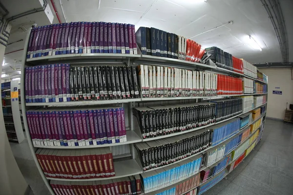 Books Collage Library Hyderabad India 6Th March 2022 — Stock Photo, Image