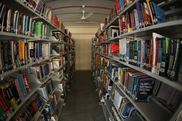 Books Collage Library Hyderabad India Березня 2022 — стокове фото