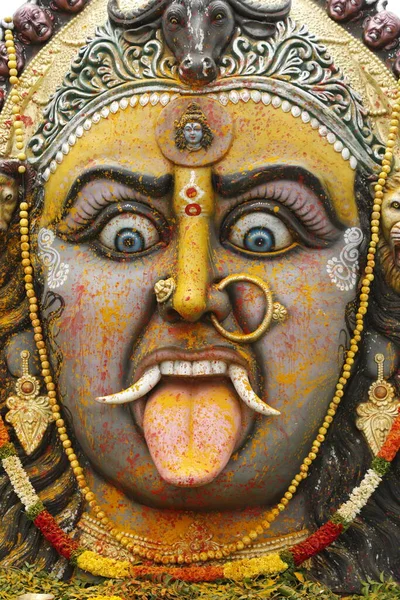 Estatua Dios Templo Hyderabad India Marzo 2022 — Foto de Stock
