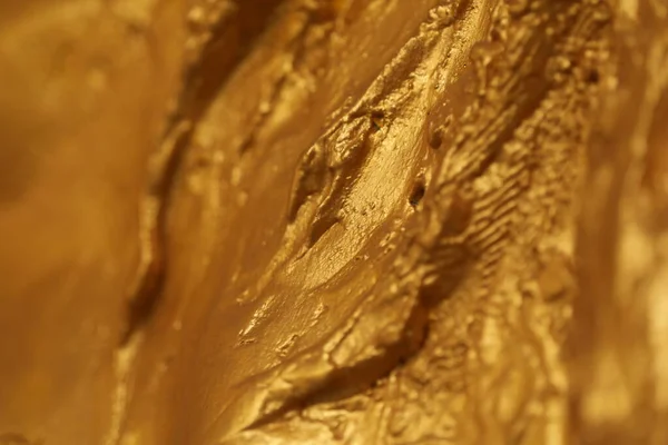 Streszczenie Gold Texture Makro Shot — Zdjęcie stockowe