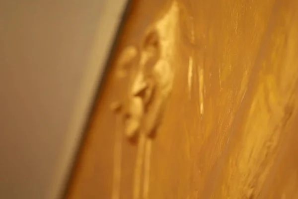 Abstrato Textura Ouro Macro Tiro — Fotografia de Stock